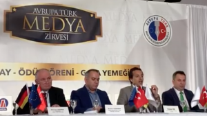 Avrupa Türk Medya Zirvesi’nde Vatan Öz konuştu